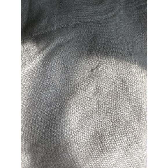 Kristensen Du Nord Women’s White Linen Drawstring Shorts Size 3 READ - Picture 5 of 11